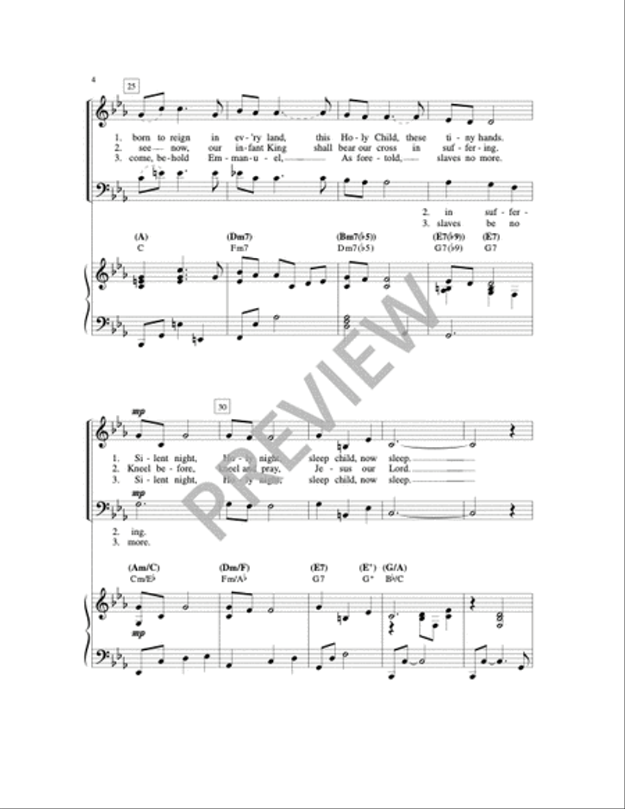 Christmas Lullaby Christmas Lullaby 2-Part scores gallery preview page 4