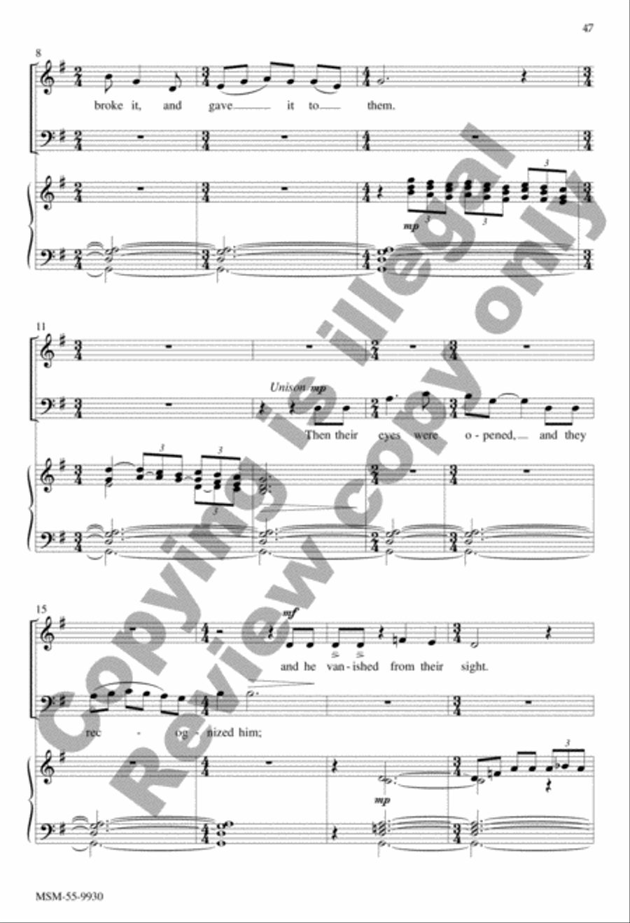 O Lord of Light: Nine Two-Part Mixed Anthems for the Church Year 2-Part scores gallery preview page 18