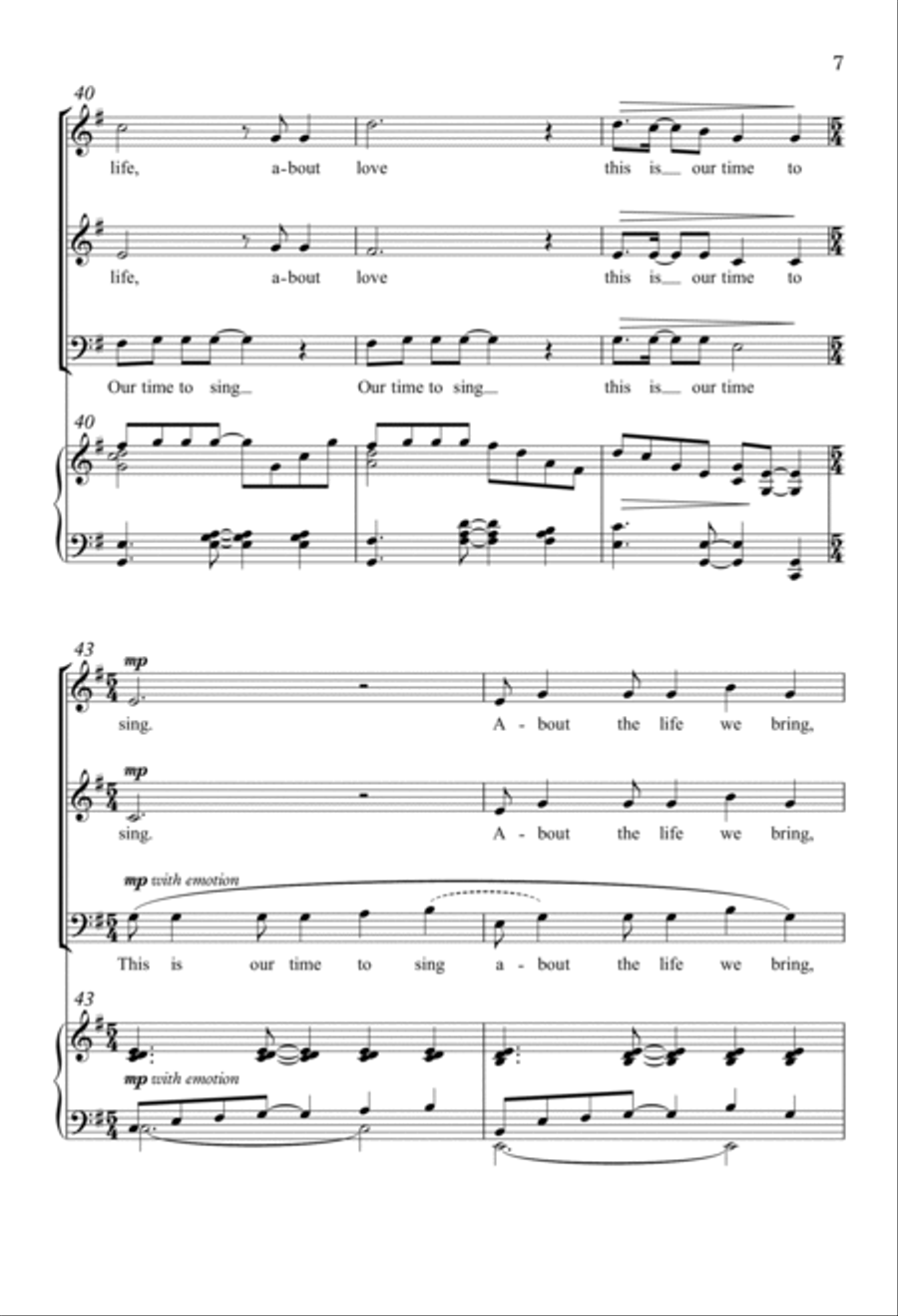 This is Our Time This is Our Time 3-Part scores gallery preview page 5
