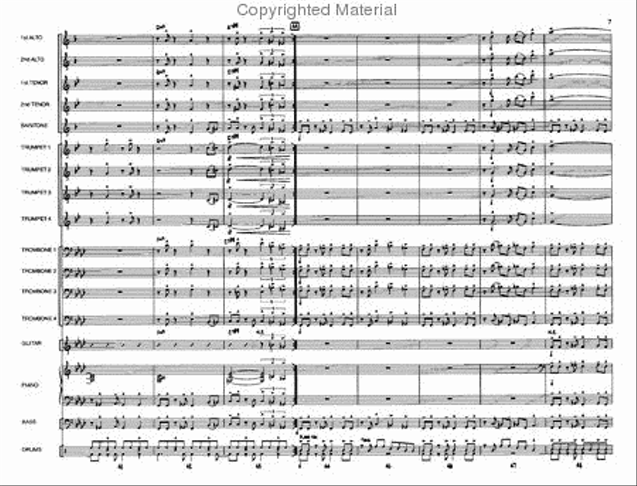 Bringin' It On Jazz Ensemble scores gallery preview page 7