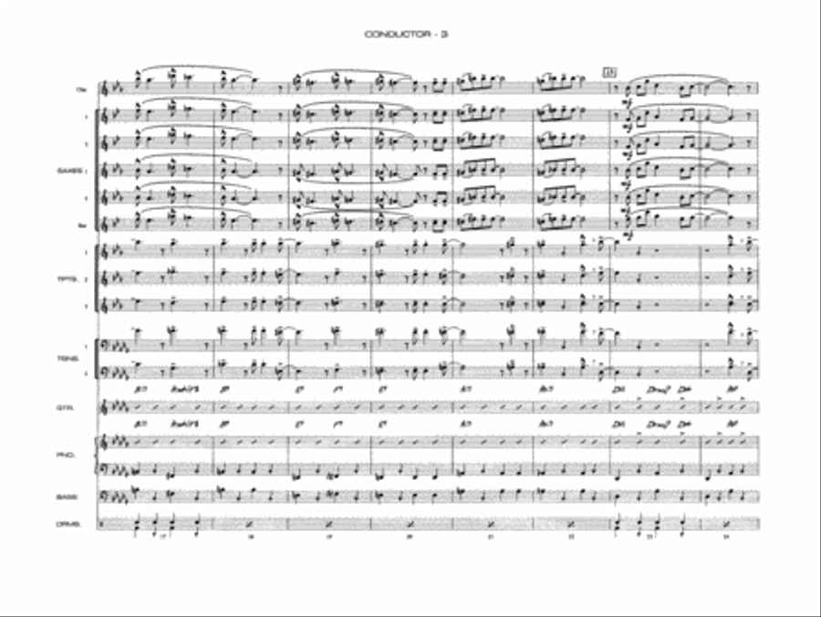 A Salute to Benny Goodman: Score Jazz Ensemble scores gallery preview page 4