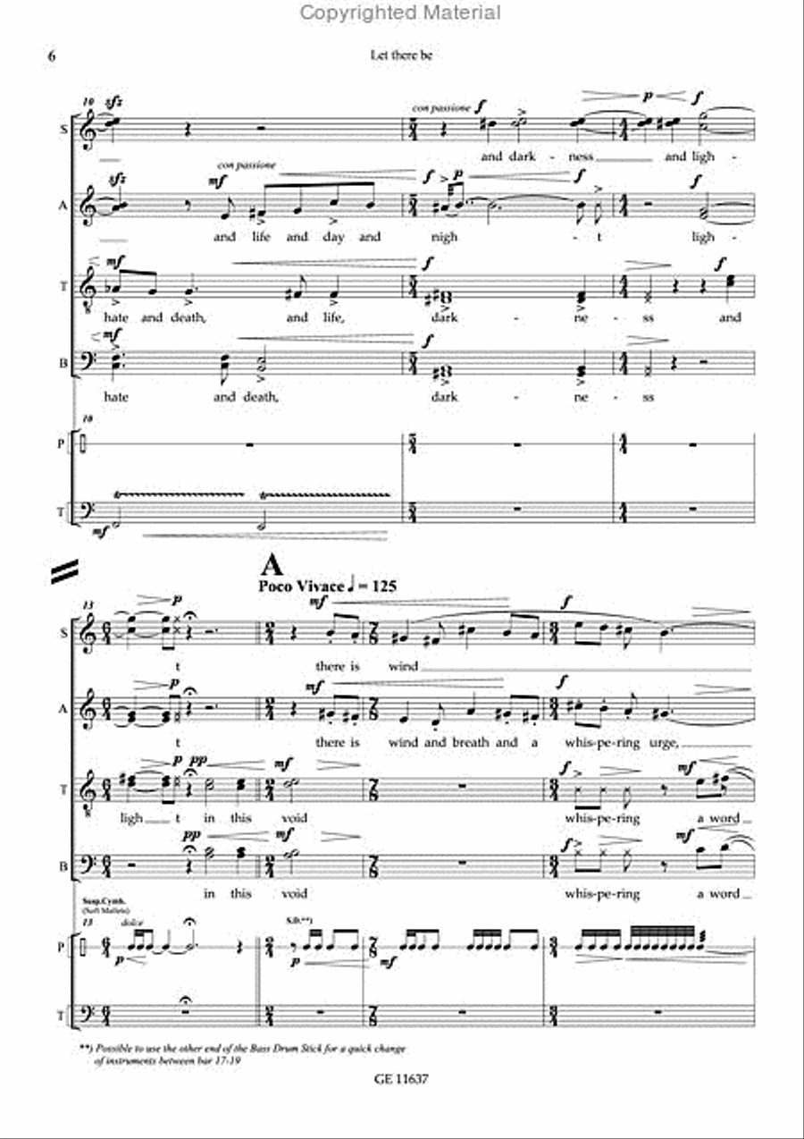 Let there be - Partitur/Korpartitur Divisi scores gallery preview page 3