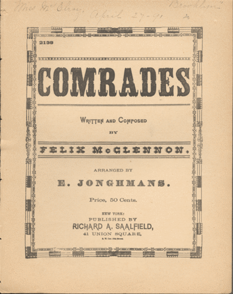 Comrades Voice scores gallery preview page 1