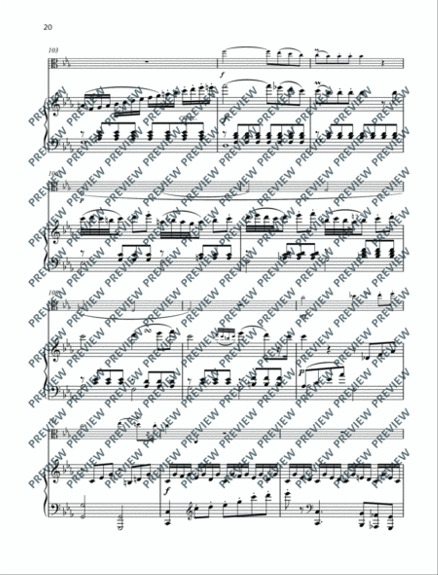 Best of Viola Classics Piano Accompaniment scores gallery preview page 21