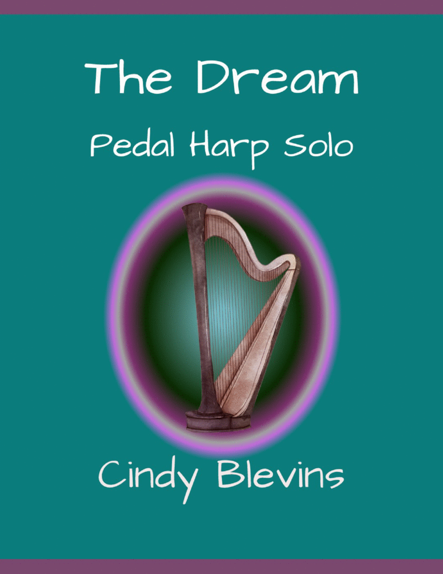 The Dream, solo for Pedal Harp Pedal Harp scores gallery preview page 1