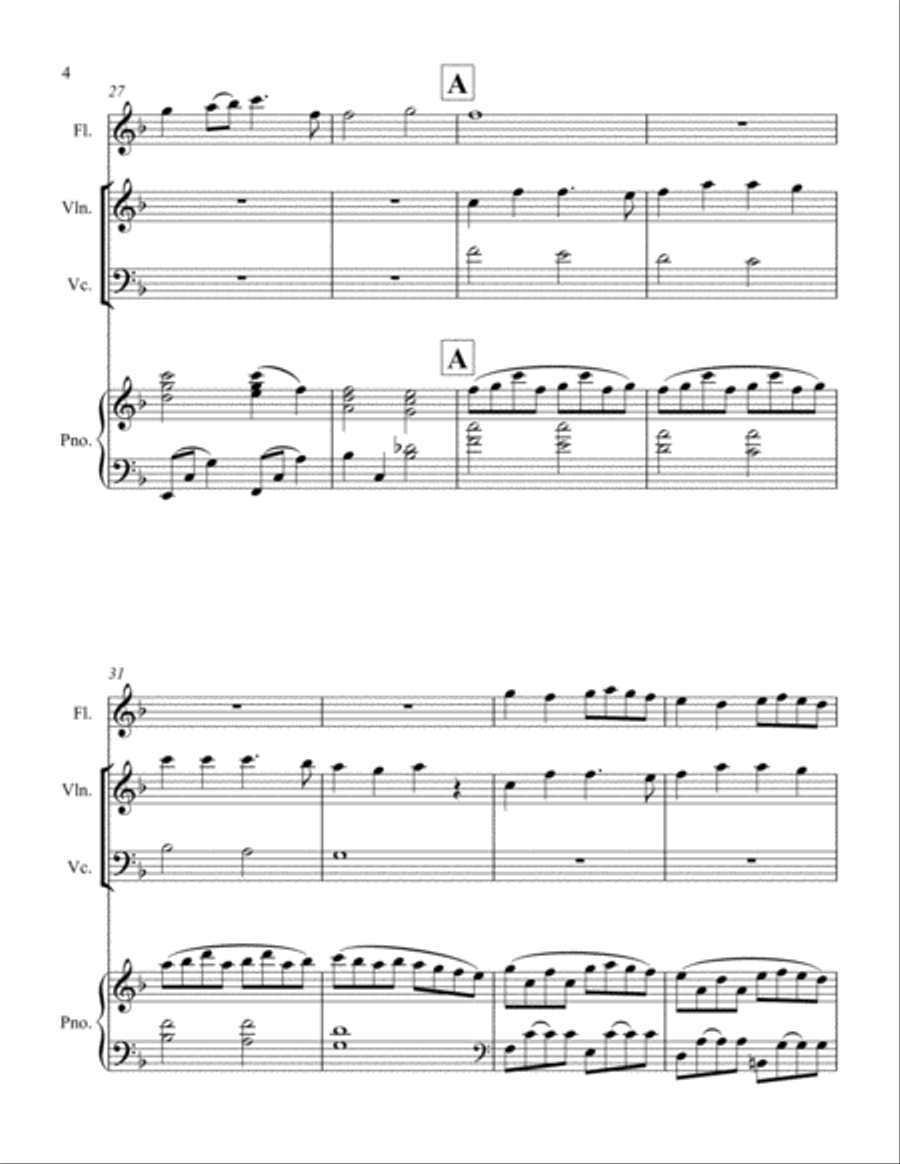 Hark The Herald Angel's Sing SCORE Full Orchestra scores gallery preview page 4
