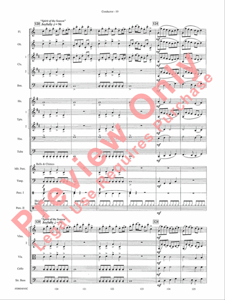 The Polar Express, Selections from Full Orchestra scores gallery preview page 21