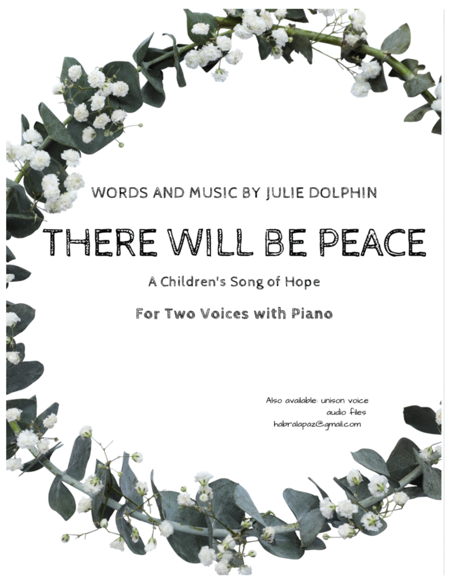 There Will Be Peace Medium Voice scores gallery preview page 1