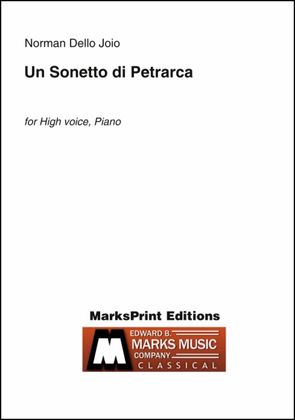Book cover for Un Sonetto di Petrarca