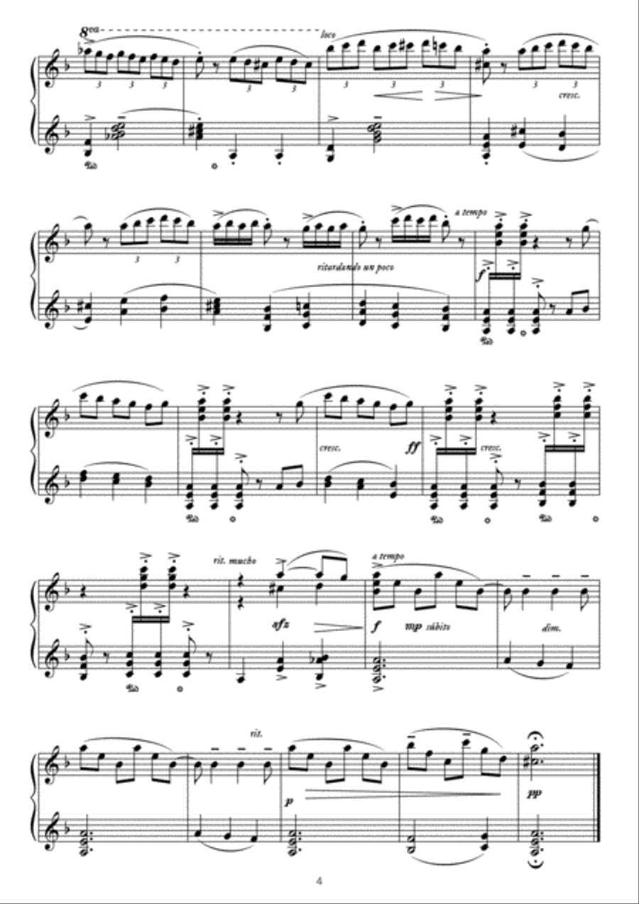 12 preludios flamencos para piano Piano Solo scores gallery preview page 4
