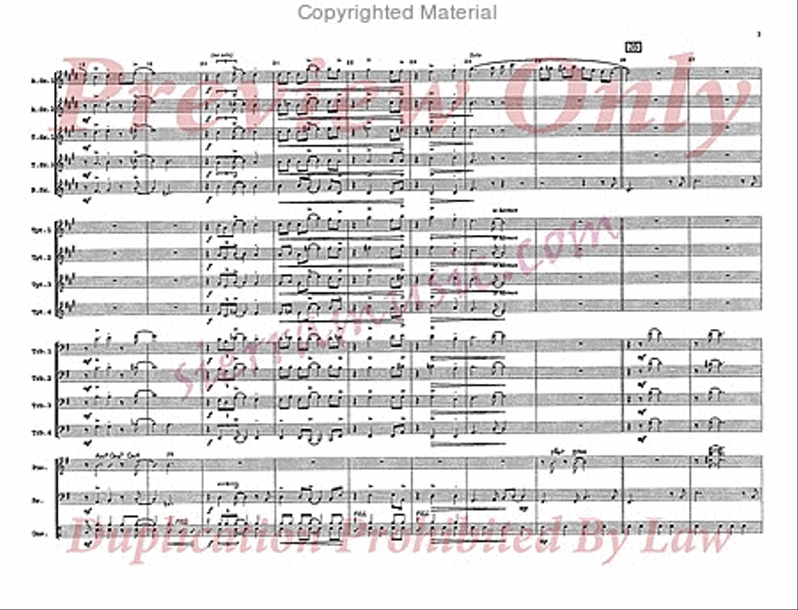 God Rest Ye, Merry Gentlemen Jazz Ensemble scores gallery preview page 4