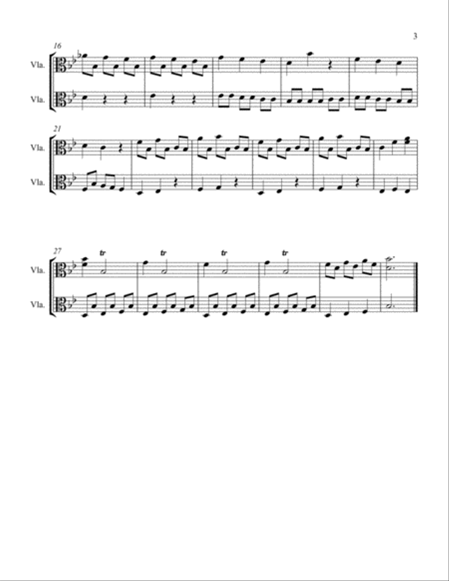 Fantasia String Duet scores gallery preview page 3