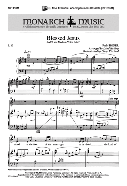 Blessed Jesus