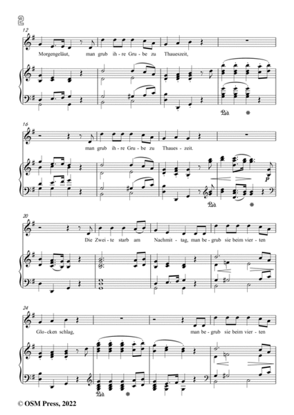 Loewe-Die verlorene Tochter,in G Major,Op.78 No.2,from 2 Balladen,for Voice and Piano