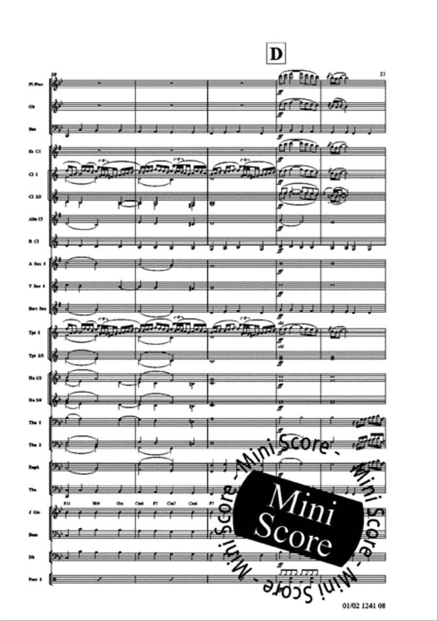 New Baroque Suite Concert Band scores gallery preview page 27