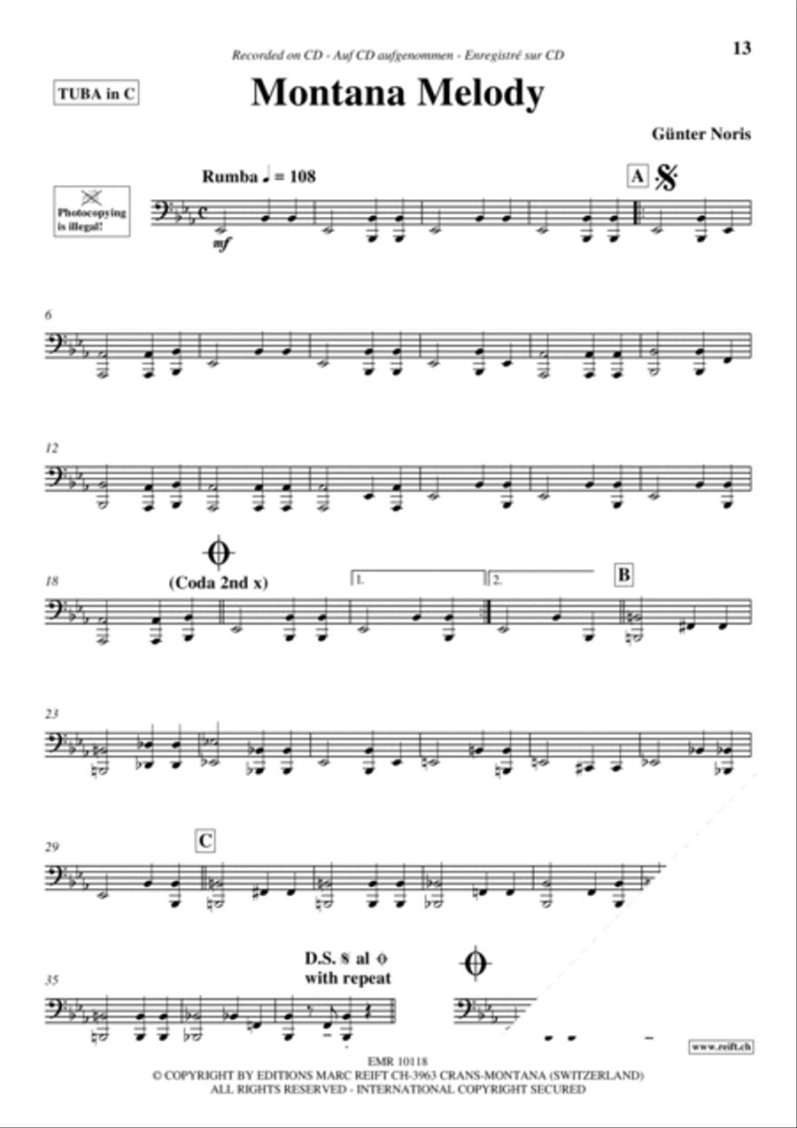 Play The Tuba With The Ballroom Dance Orchestra Vol. 8 Tuba scores gallery preview page 13