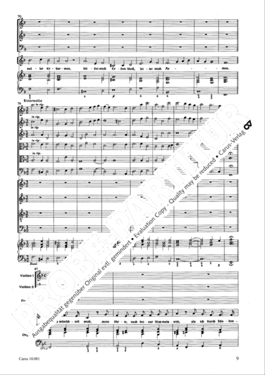 Ich will singen von der Gnade 4-Part scores gallery preview page 12