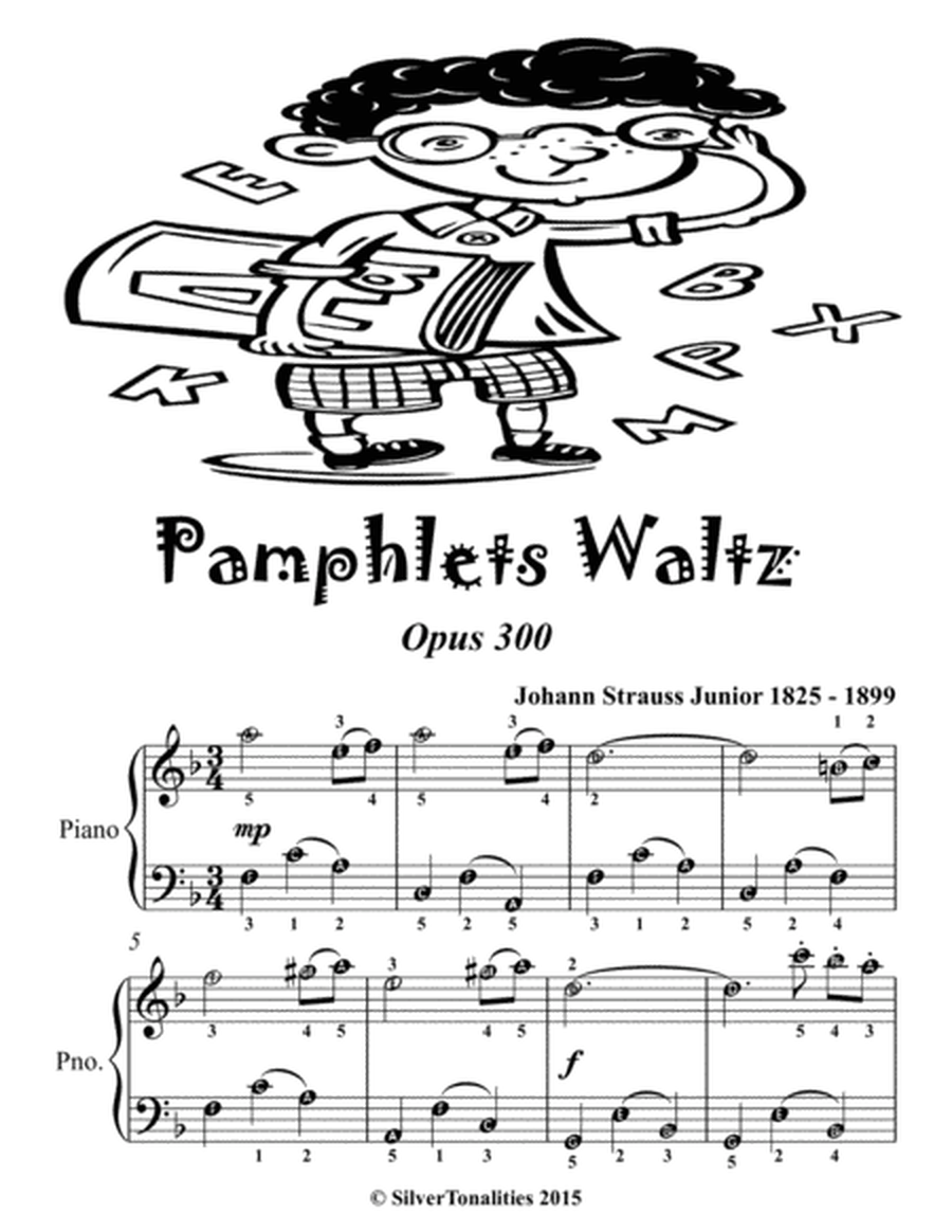 Petite Viennese Waltzes for Easiest Piano Booklet O
