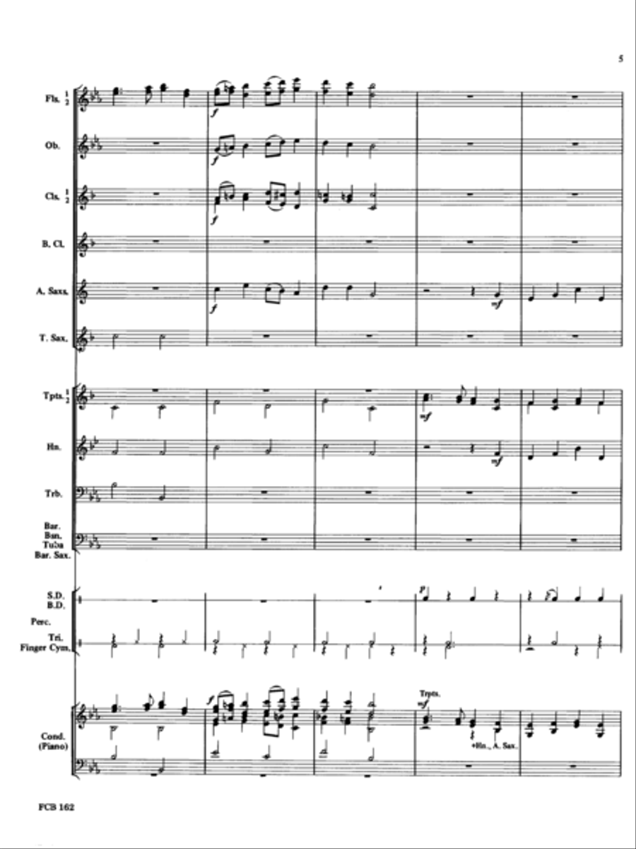 A Yuletide Celebration Concert Band scores gallery preview page 5