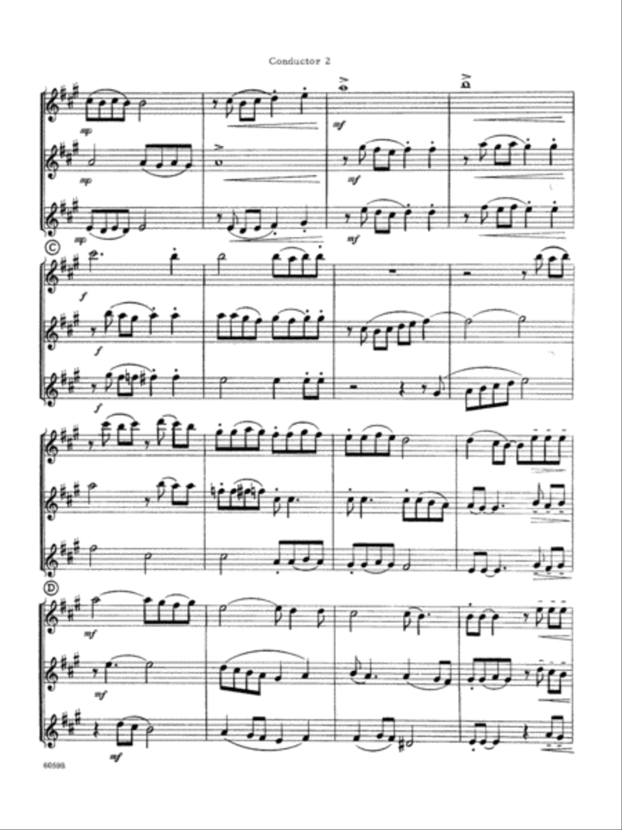 Moderato And Scherzo Moderato And Scherzo Alto Saxophone scores gallery preview page 3