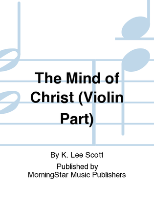 Mind of Christ,The (Contemplation of the Cross) (Violin Part)
