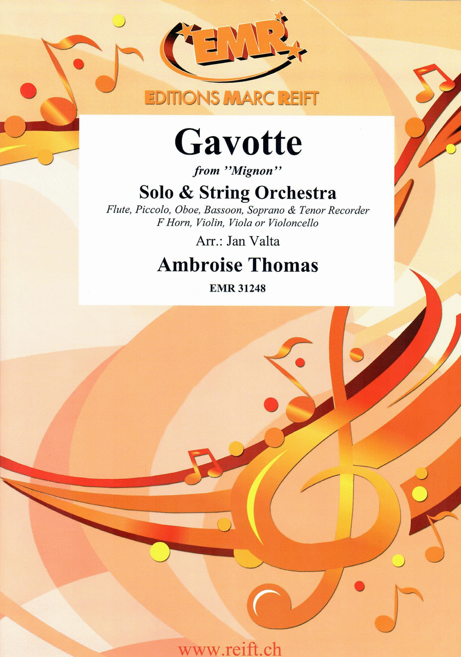 Gavotte String Orchestra scores gallery preview page 1