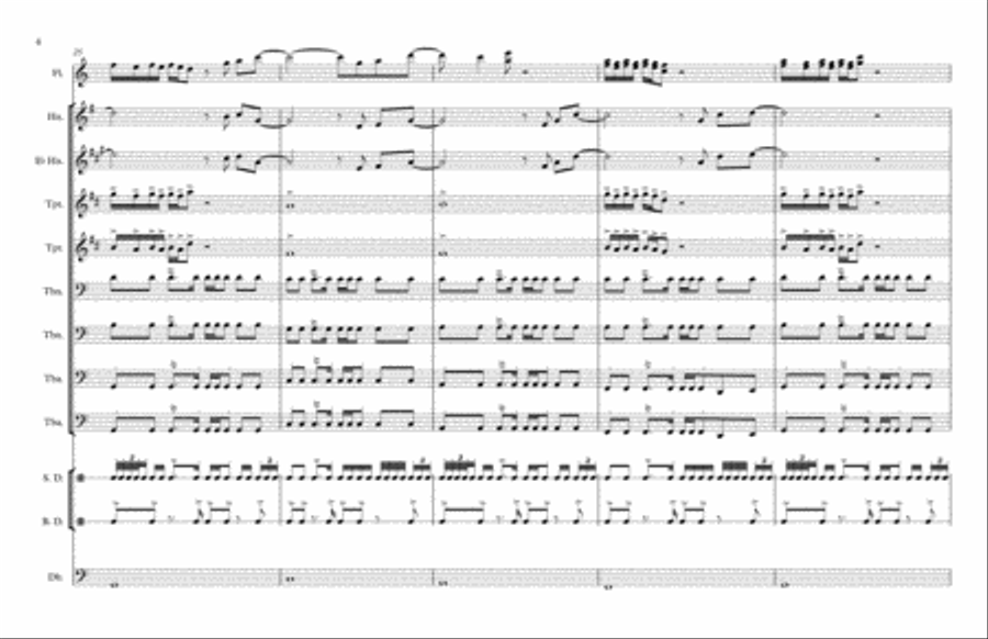 Me! Small Ensemble scores gallery preview page 6