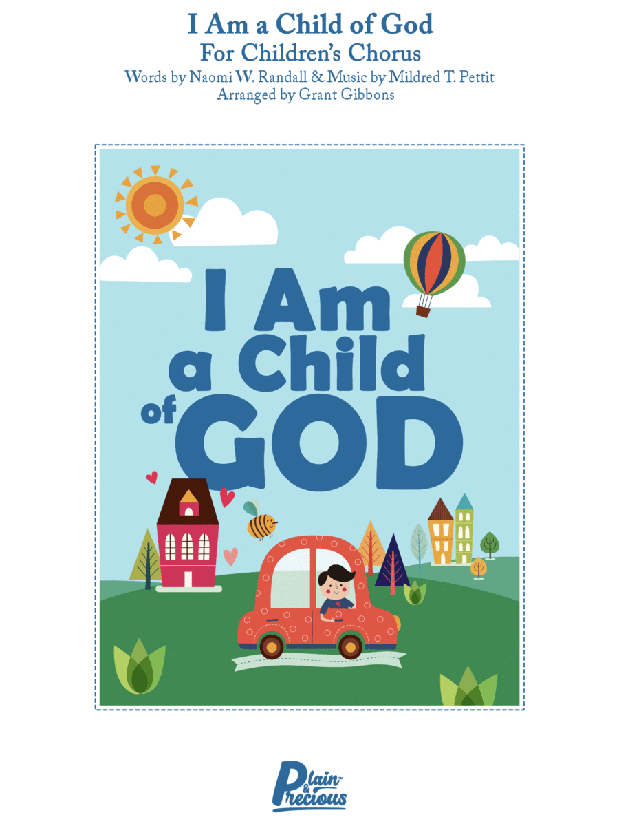 Book cover for I Am a Child of God - Children's Chorus