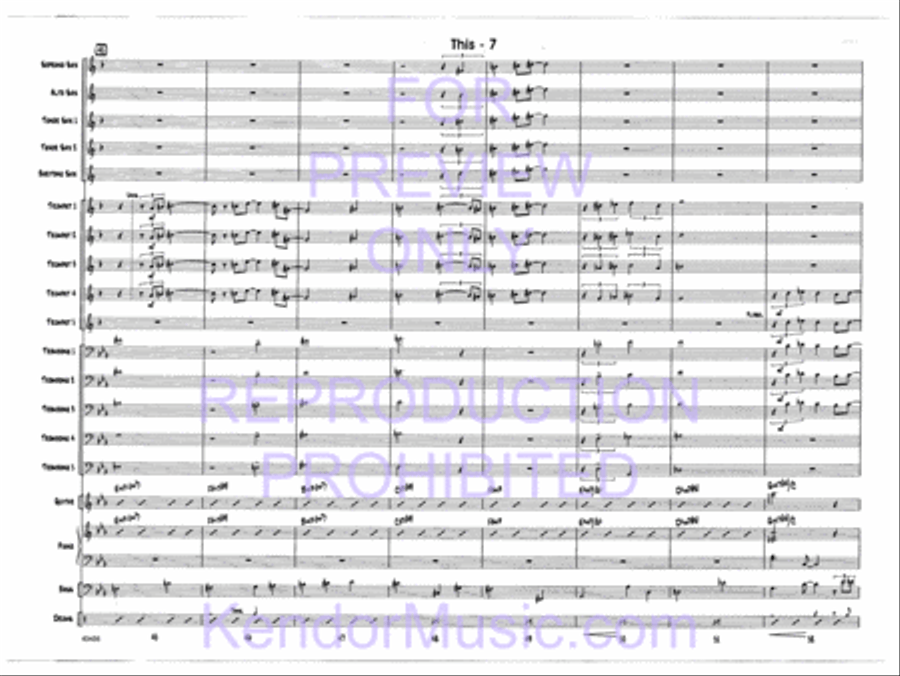 This Jazz Ensemble scores gallery preview page 9