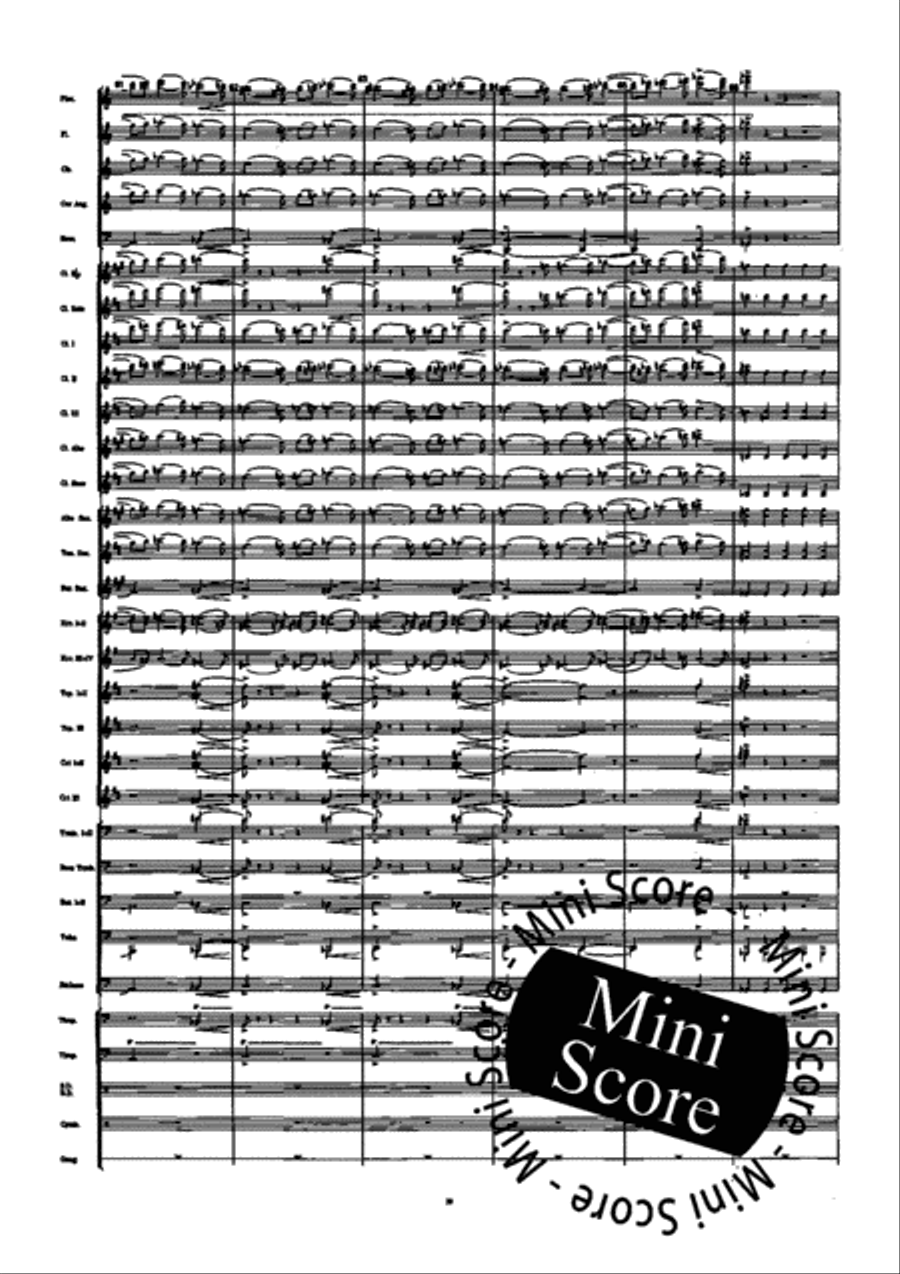 Mars, The Bringer Of War Concert Band scores gallery preview page 14