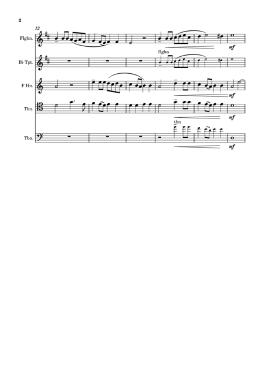 Duo Seraphim Flugelhorn scores gallery preview page 2