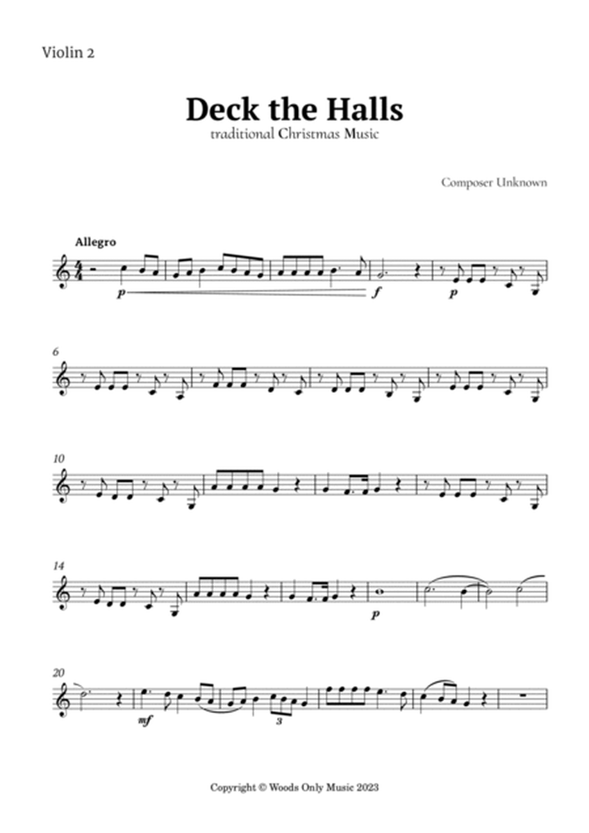 Deck the Halls by Oliphant for String Quintet image number null