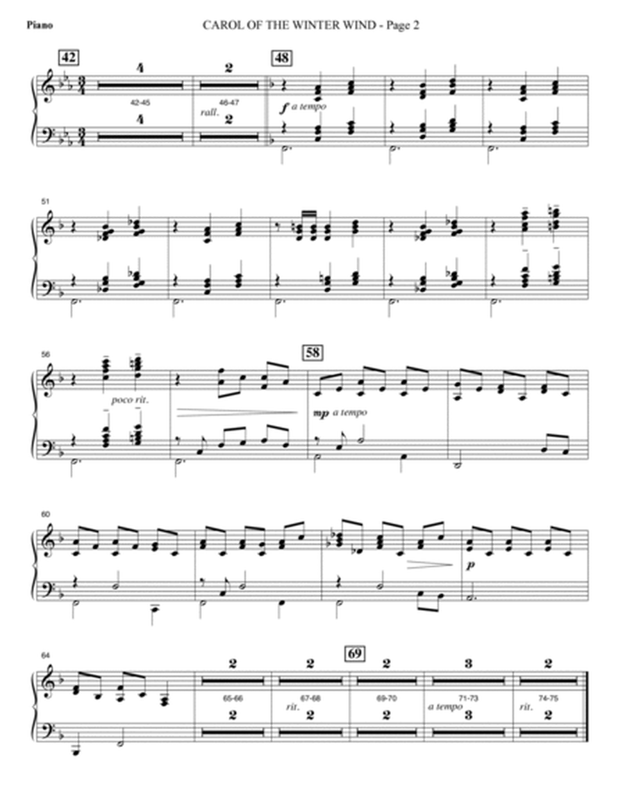 Appalachian Winter (A Cantata For Christmas) - Piano/Synthesizer