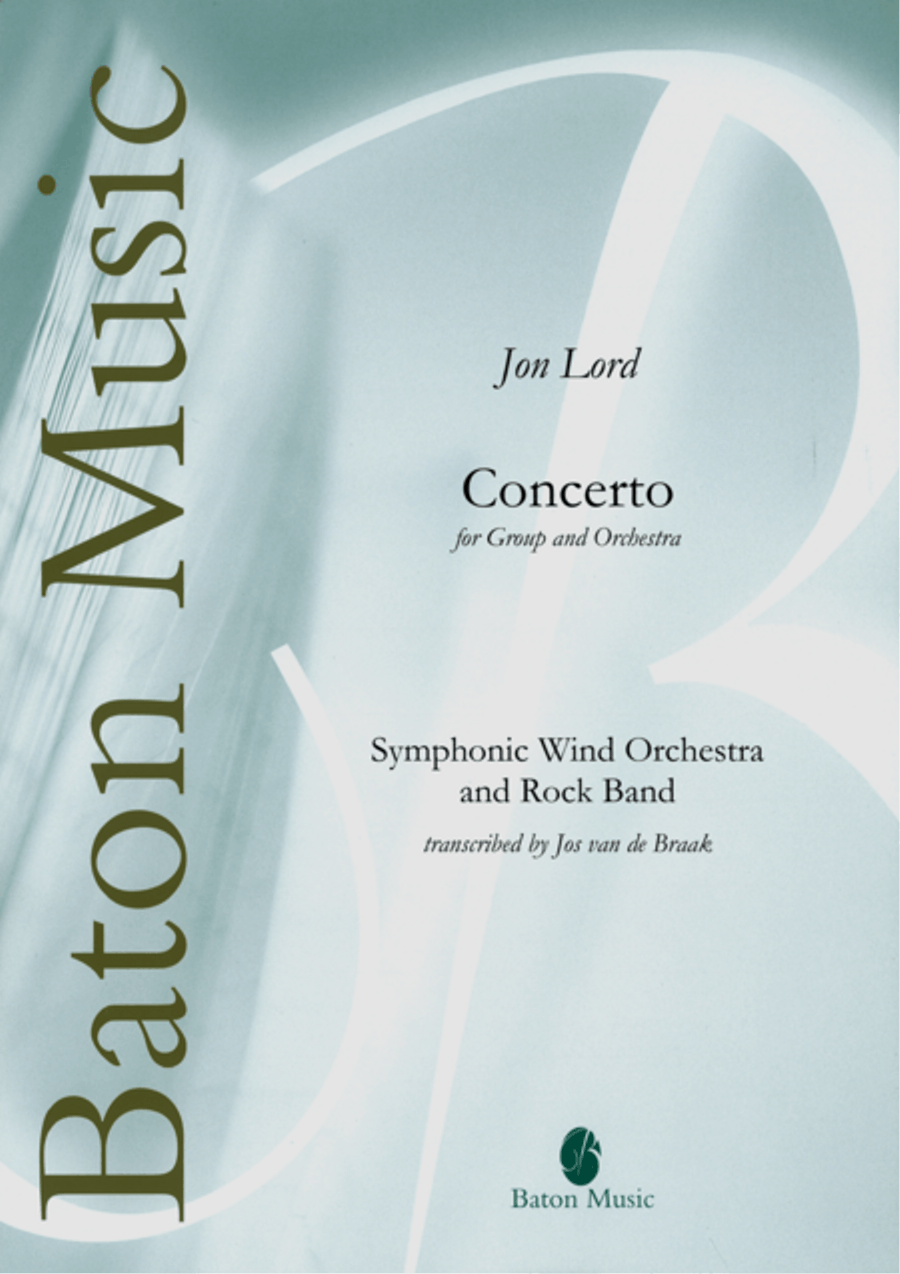 Concerto for Group and Orchestra