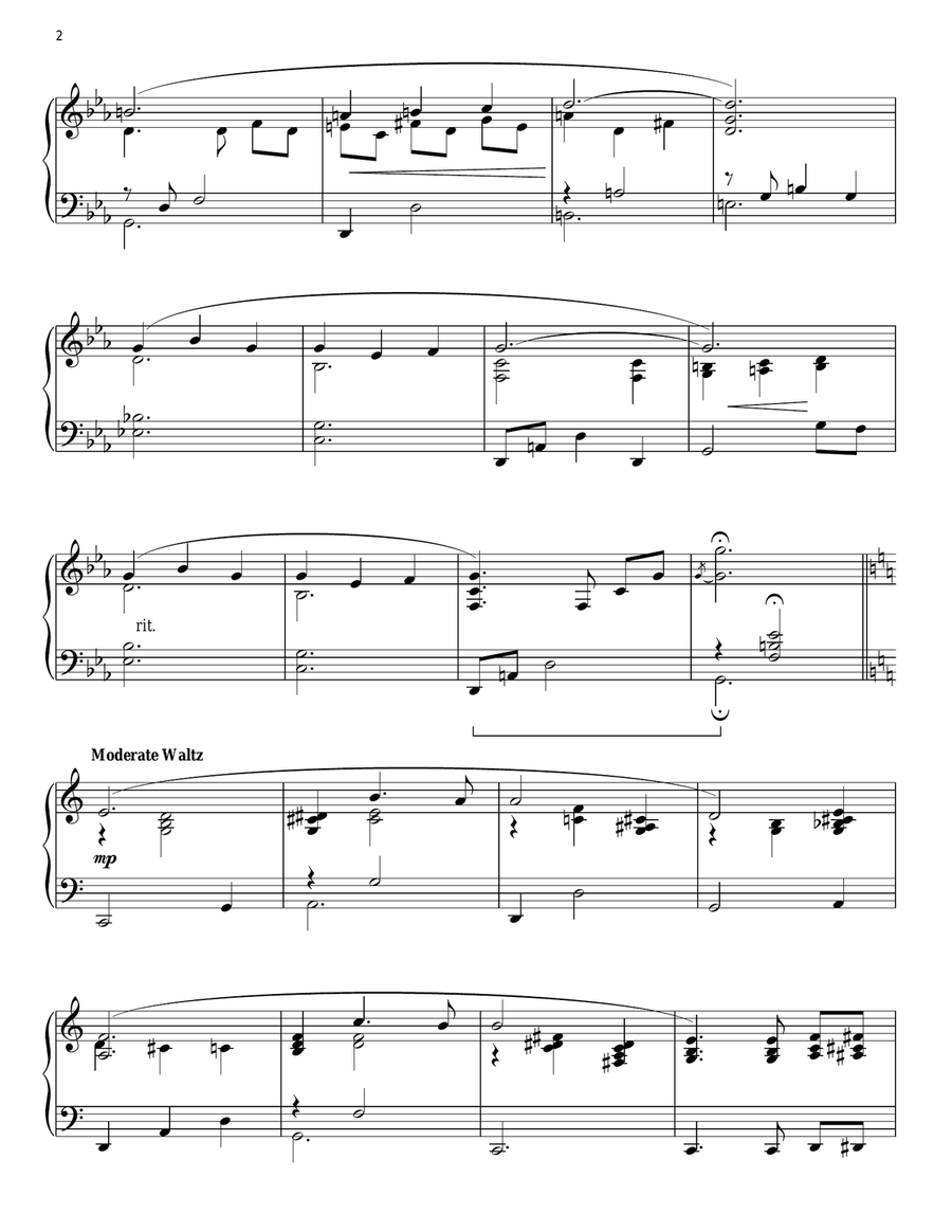 The Desert Song Piano Solo scores gallery preview page 2