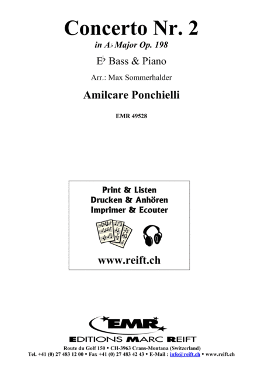 Concerto No. 2 Piano Accompaniment scores gallery preview page 1
