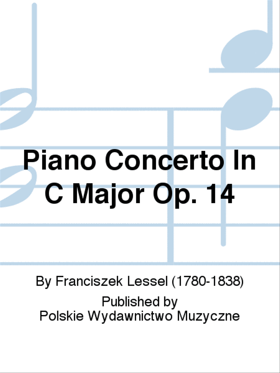 Piano Concerto In C Major Op. 14 Piano Solo scores gallery preview page 1