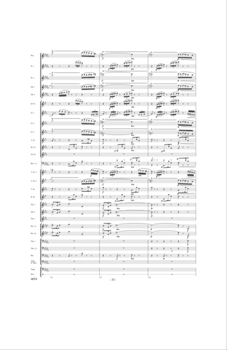Ride of the Valkyries Concert Band scores gallery preview page 32