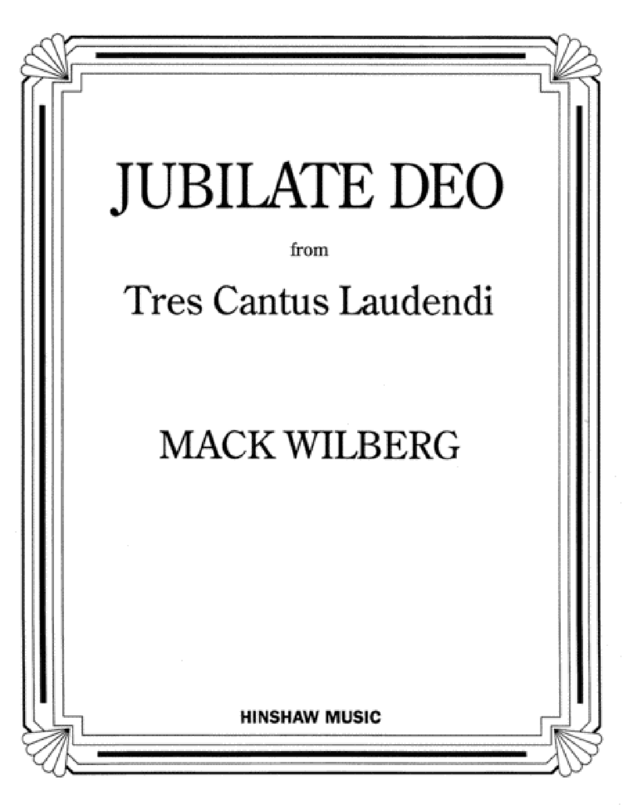 Jubilate Deo SSAATTBB scores gallery preview page 1