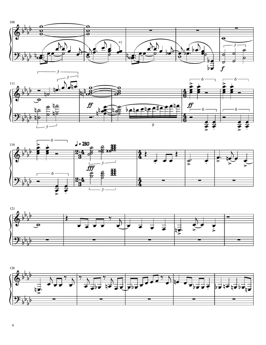 Caravan Piano Solo scores gallery preview page 6
