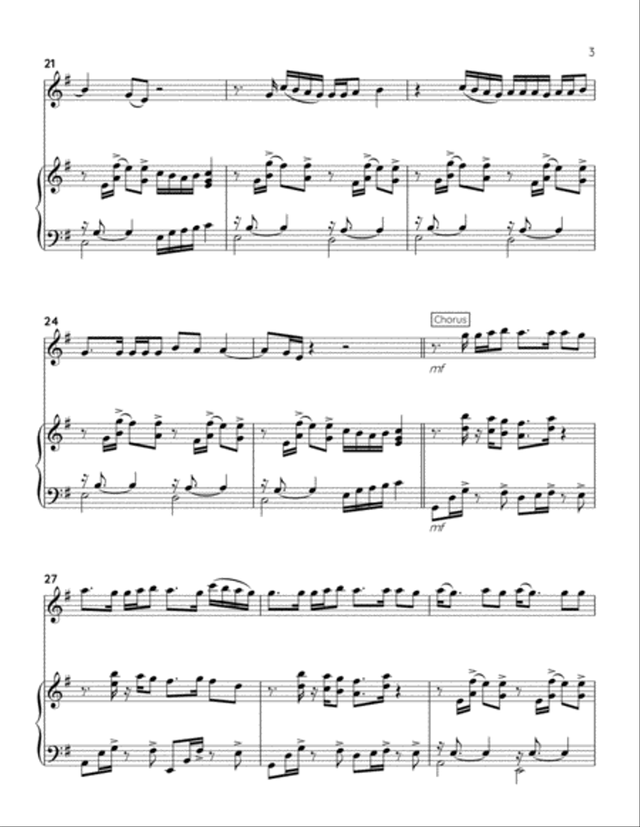 Willow Willow Flute Solo scores gallery preview page 6
