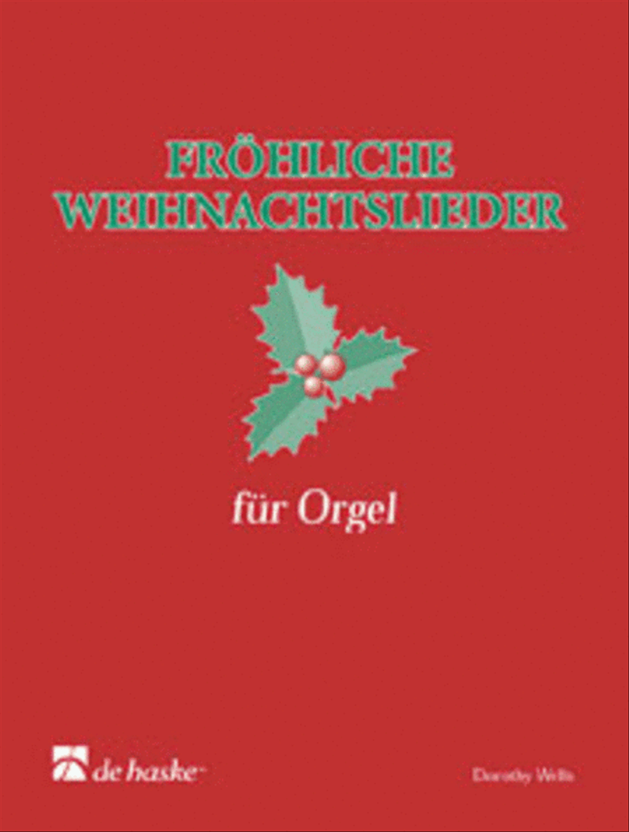 Fröhliche Weihnachtslieder für Orgel Organ scores gallery preview page 1