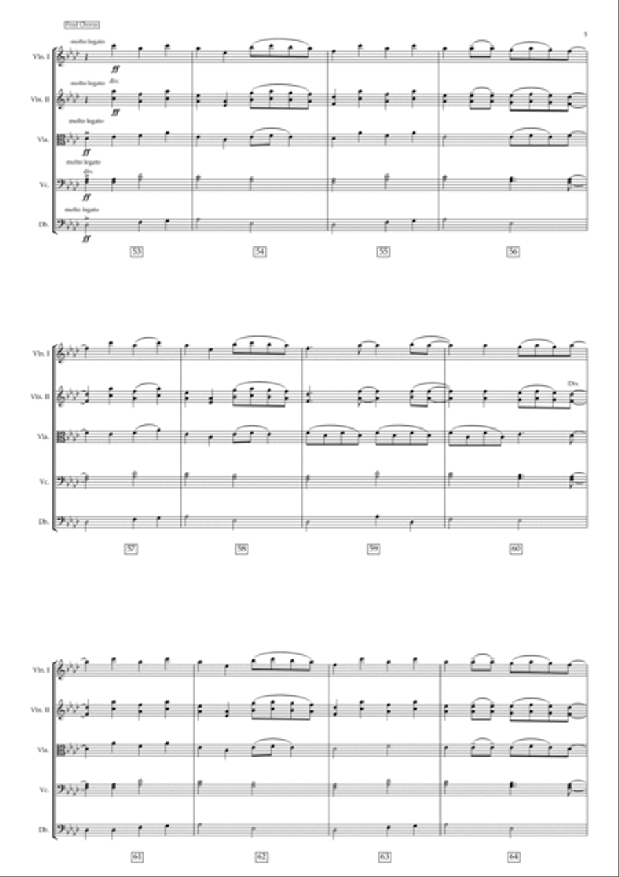 Enchanted String Orchestra scores gallery preview page 5