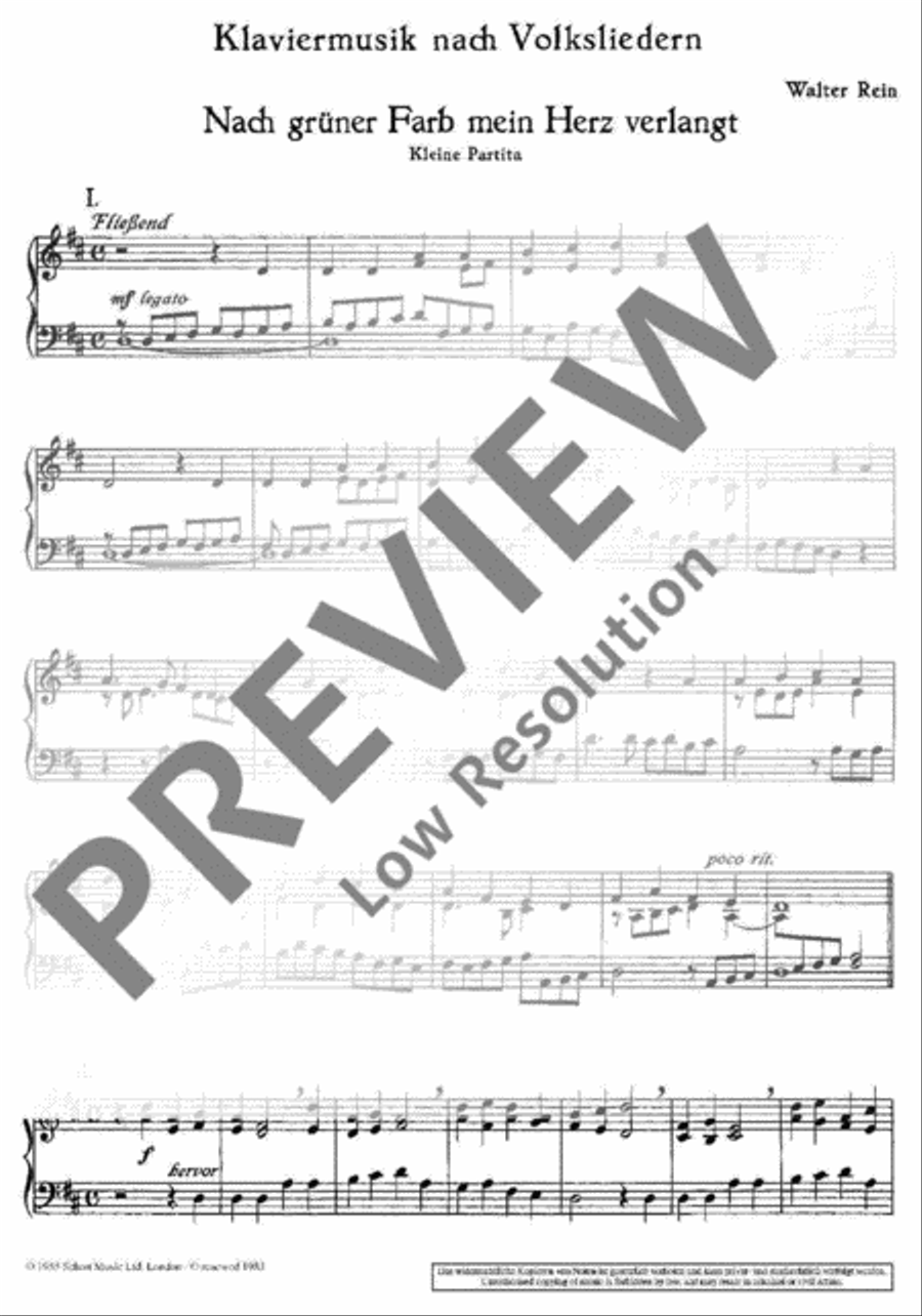 Piano music after folksongs Piano Solo scores gallery preview page 3