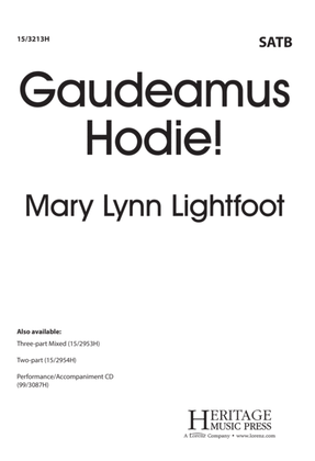 Book cover for Gaudeamus Hodie!