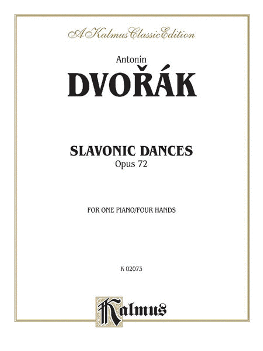 Slavonic Dances, Op. 72 Small Ensemble scores gallery preview page 1