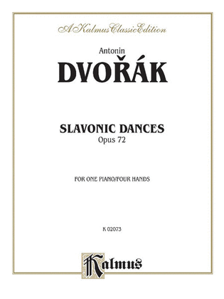 Book cover for Slavonic Dances, Op. 72