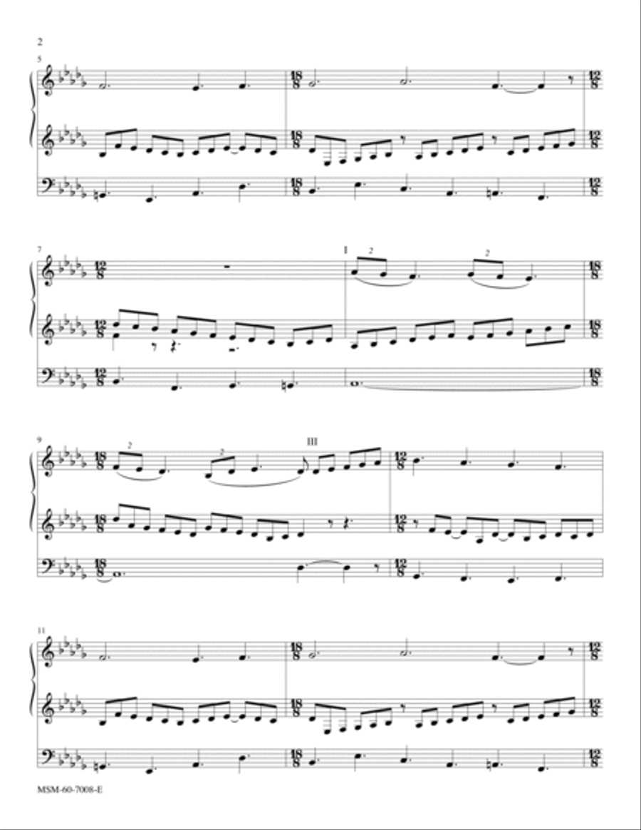 Lord, Take My Hand and Lead Me Choir scores gallery preview page 2