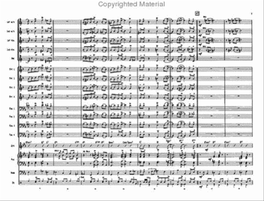 Jingle Bells Jazz Ensemble scores gallery preview page 7