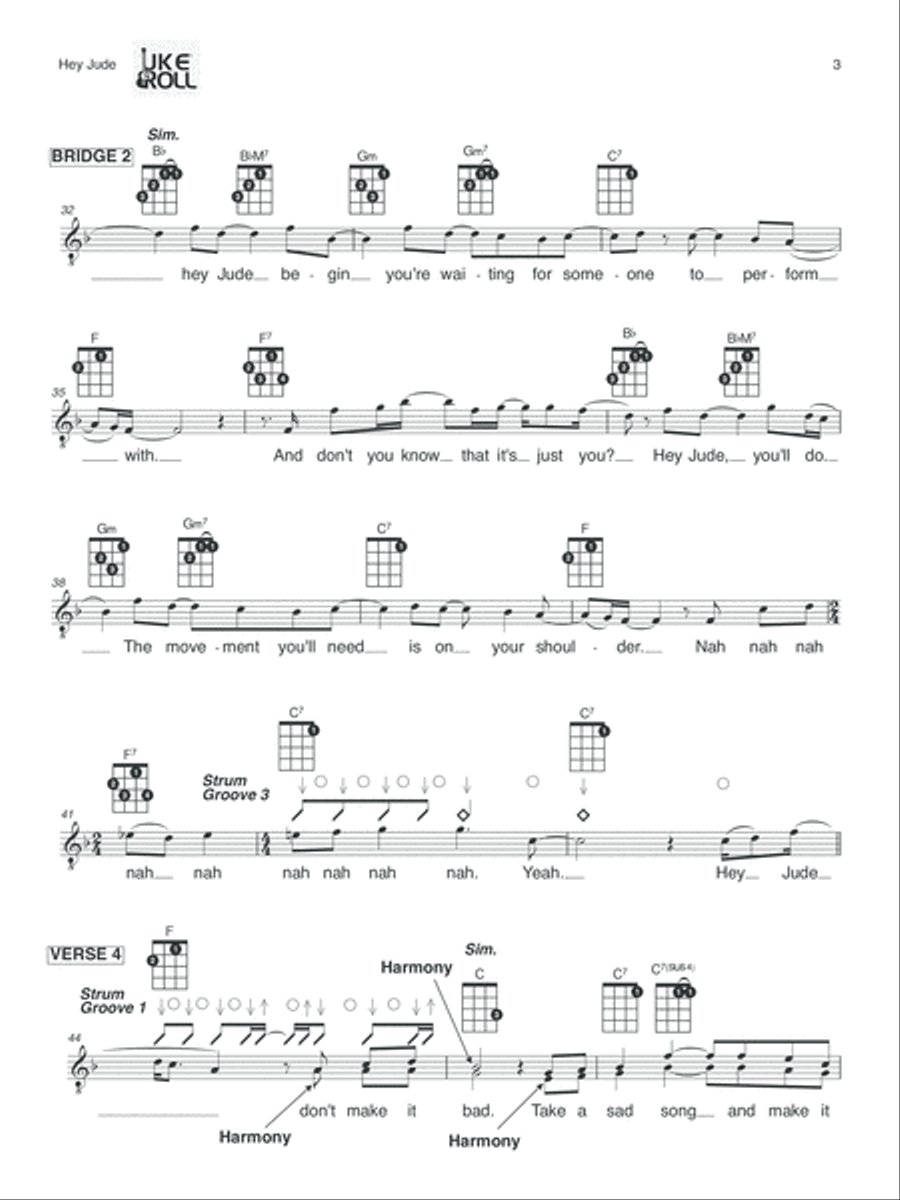 Hey Jude Hey Jude Vocal Duet scores gallery preview page 3